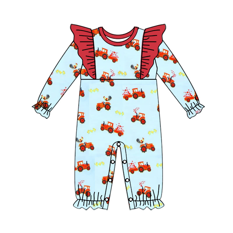 9.5 custom each style moq 5eta 4-6week Sibling Sister red baby girl sets and rompers match family design