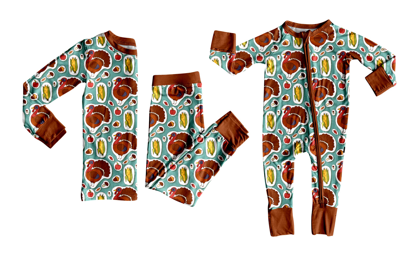 25.6.9 custom each style moq 5eta 4-6week Sibling Sisters turkey baby boy long sleeve pants sets and rompers match family design