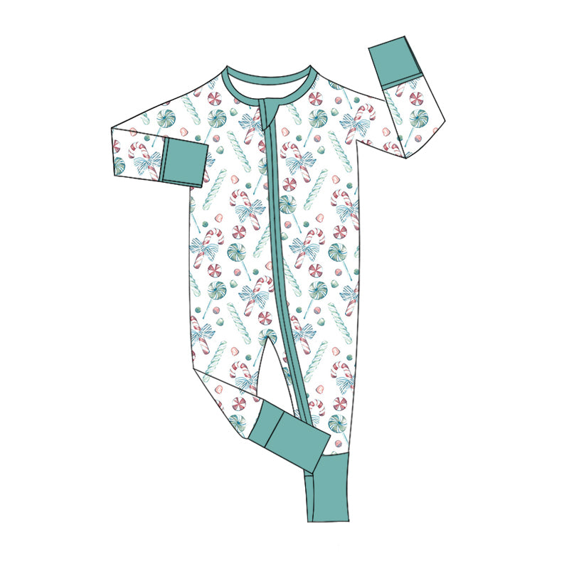 7.11 custom each style moq 5eta 4-6week Sibling Sister Christmas green baby boys sets and rompers match family design