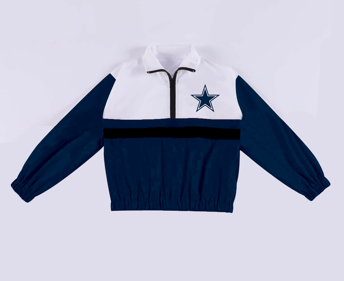 Custom moq 5 mix size milk silk summer teams Navy Blue Girls Polka Dot Sleeveless Top Shorts Set Top Skirt Short Set Long Sleeve Pullover Tops