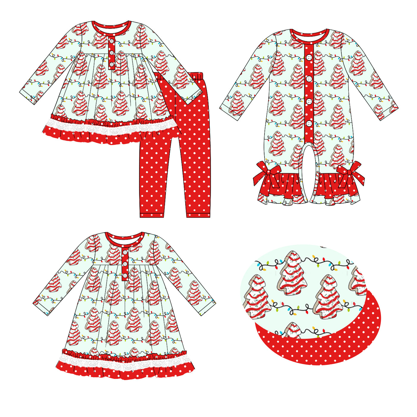 25.6.24 custom each style moq 5eta 4-6week Sibling Sisters Christmas baby girl long sleeve pants sets and dress and rompers match family design