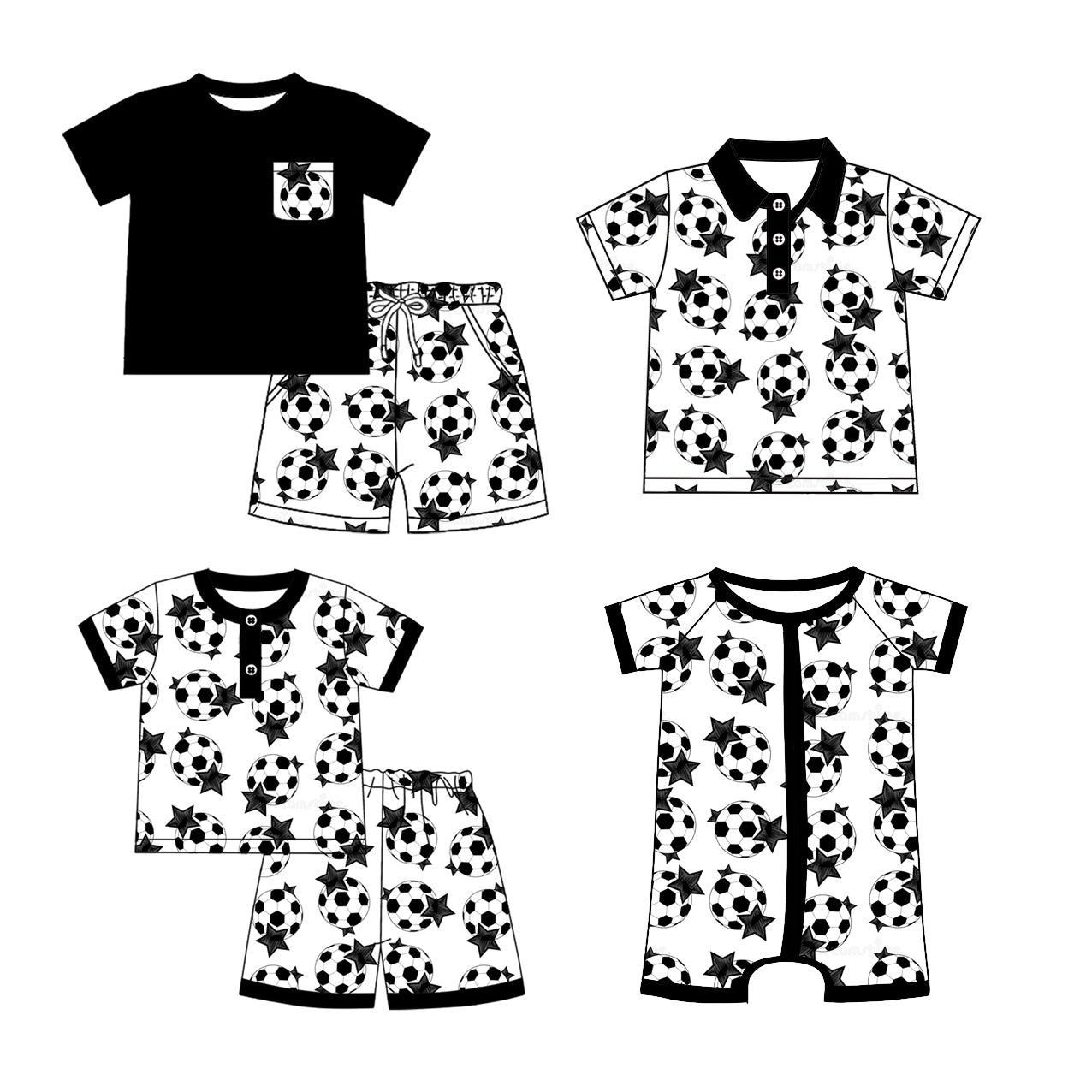 12.25 custom each style moq 5eta 4-6week Sibling Sister football baby girl sets 1 and sets 2 and boy rompers and top match family design