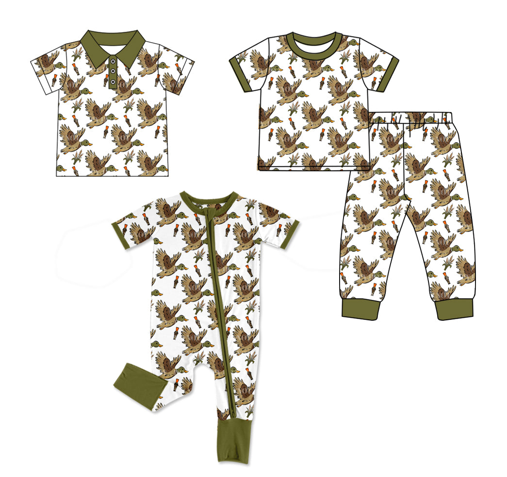 25.11.5 custom each style moq 5 eta 6-8week Sibling Sisters duck baby boy short sleeve pants sets and rompers and top match family design