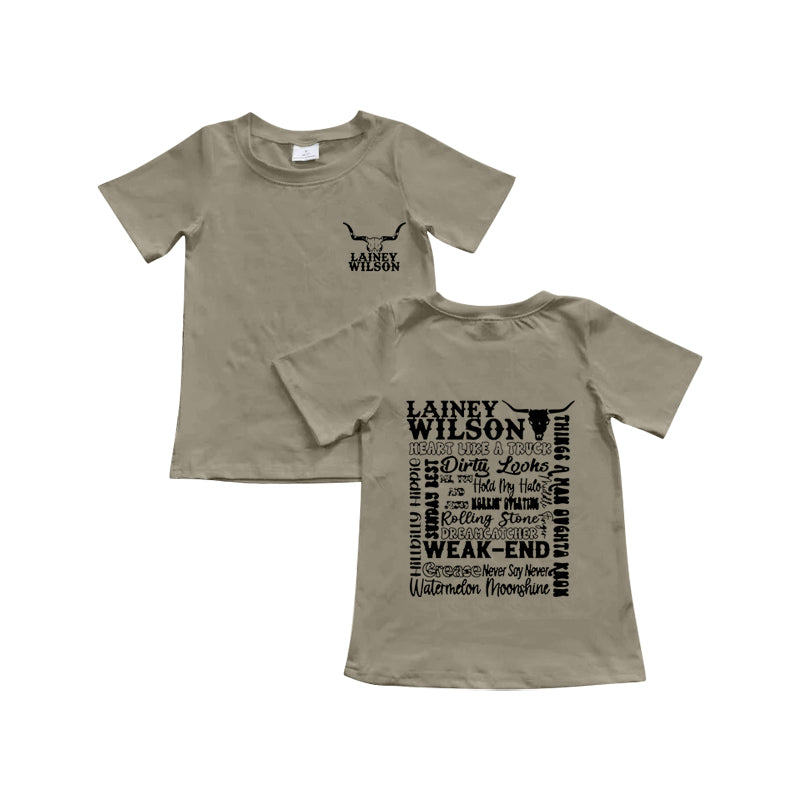 3.18 custom each style moq 5eta 4-6week Sibling Sister baby boy clothes short sleeve top match family design