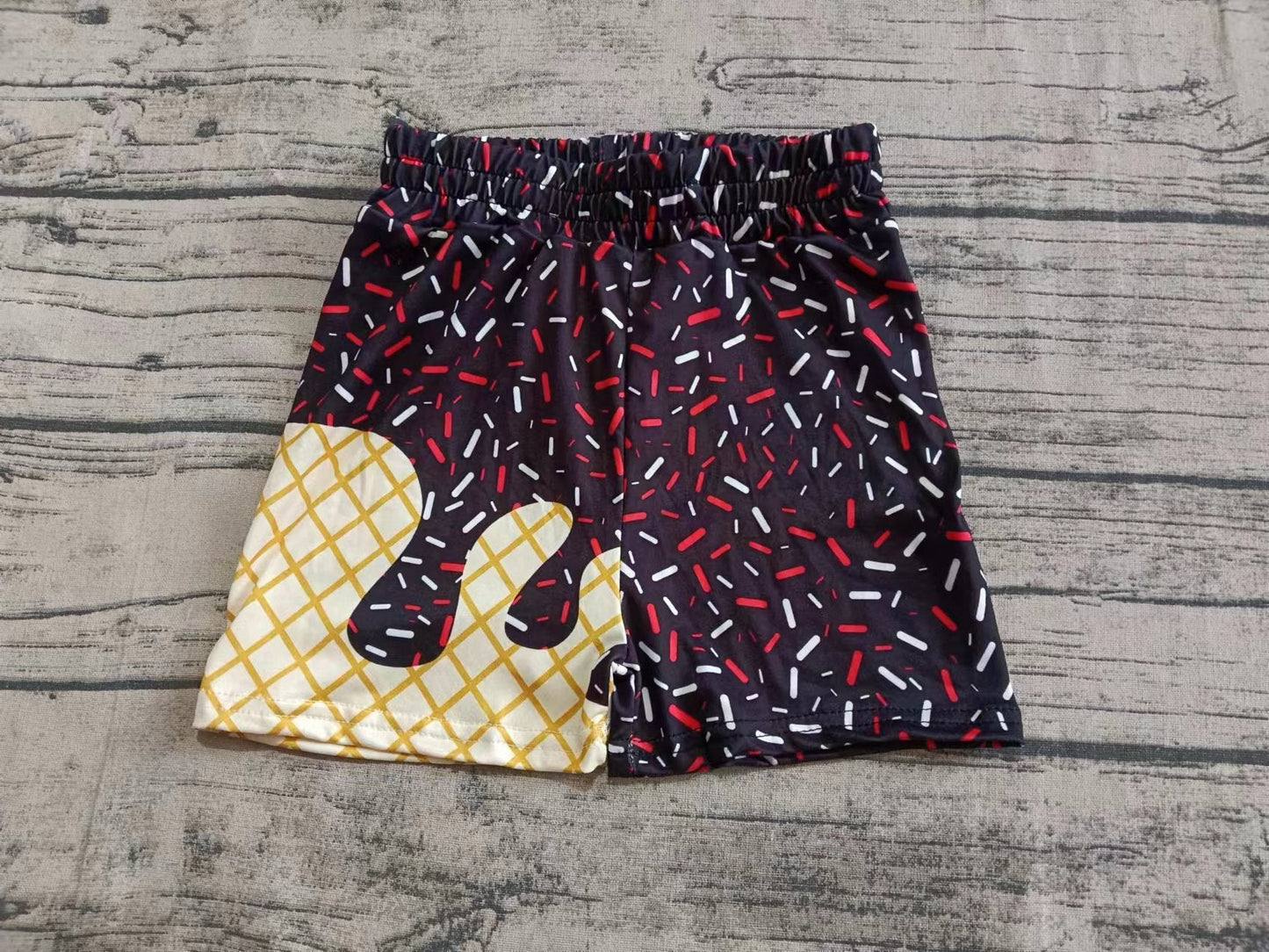 Custom moq 3 eta 6-7weeks kids clothes dark blue Beach Summer Shorts