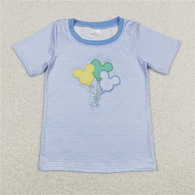 RTS NO MOQ Girls Boys embroidery Clothes Sets and top and romper