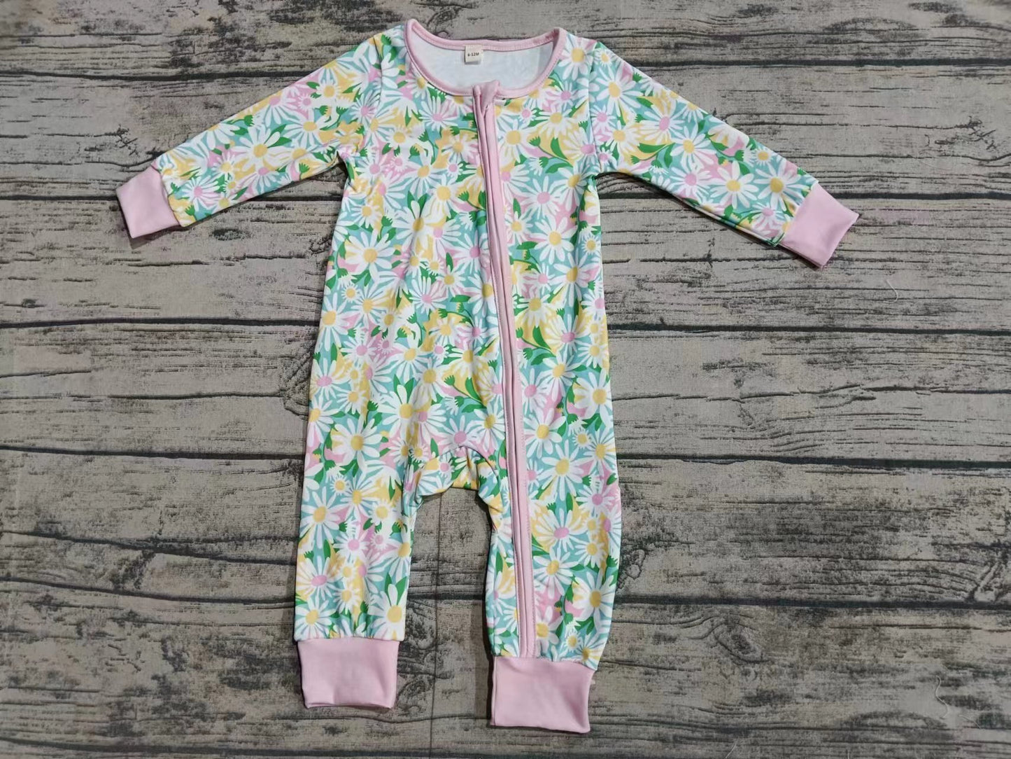 Custom moq 3 eta 6-7weeks Big Daisy Pink Long Cremper