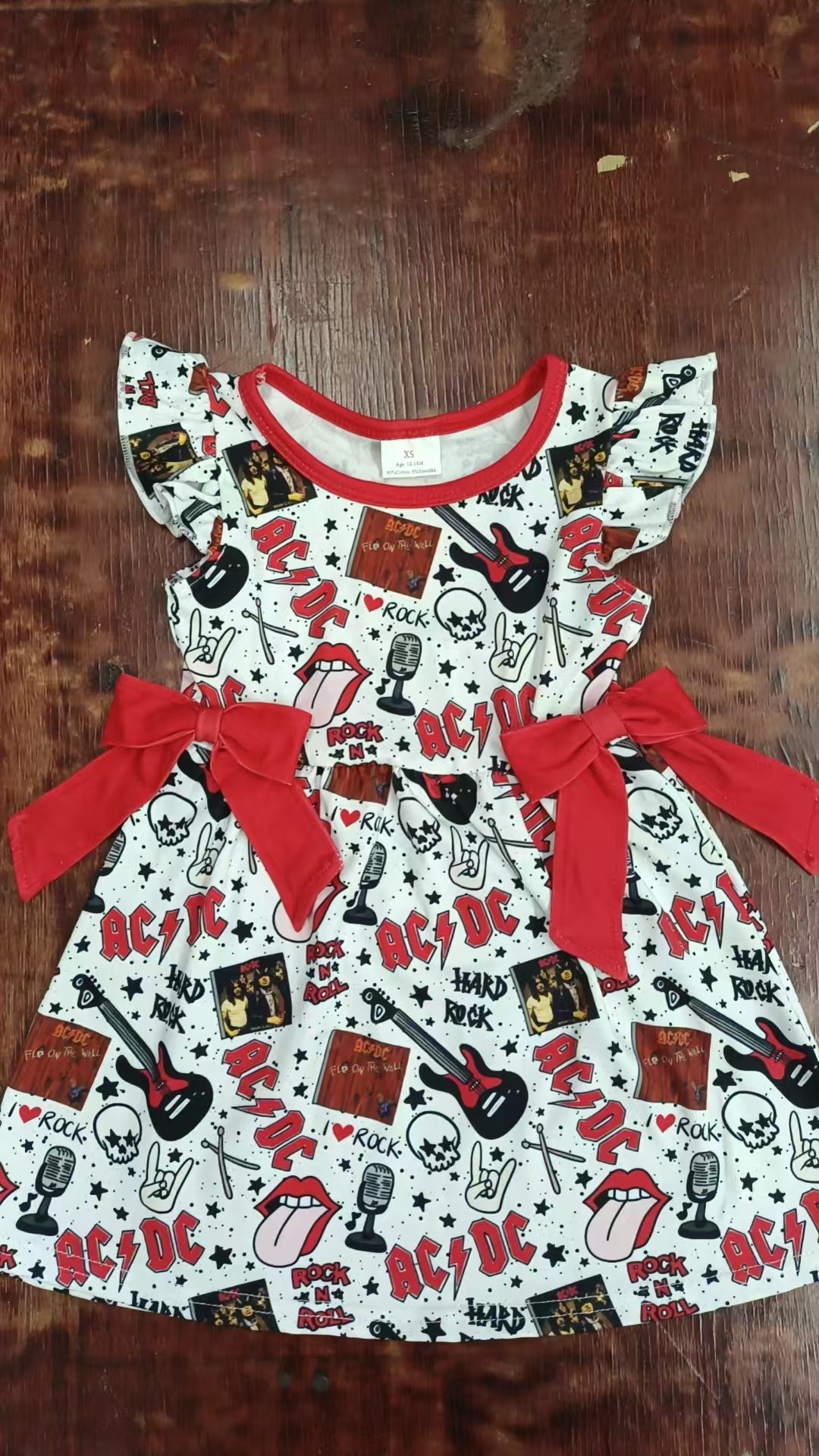 Custom moq 3 eta 6-7weeks baby girl clothes flying sleeve dress