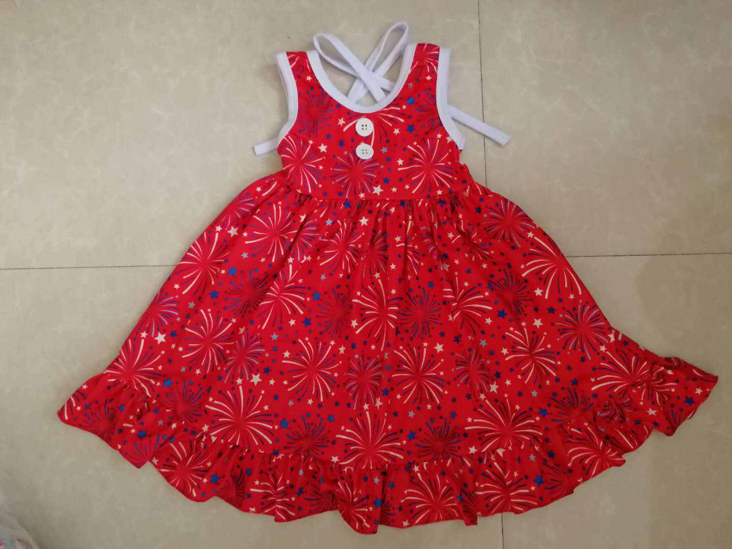 Summer five-pointed star skirt