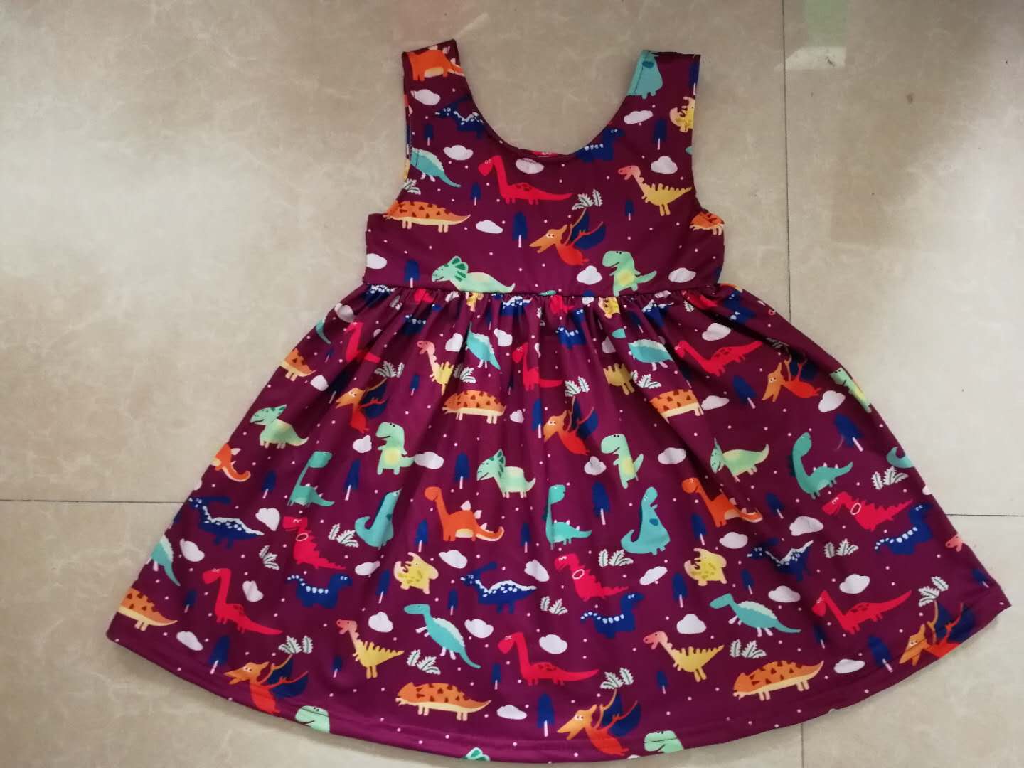 moq 3 summer dinosaur skirt