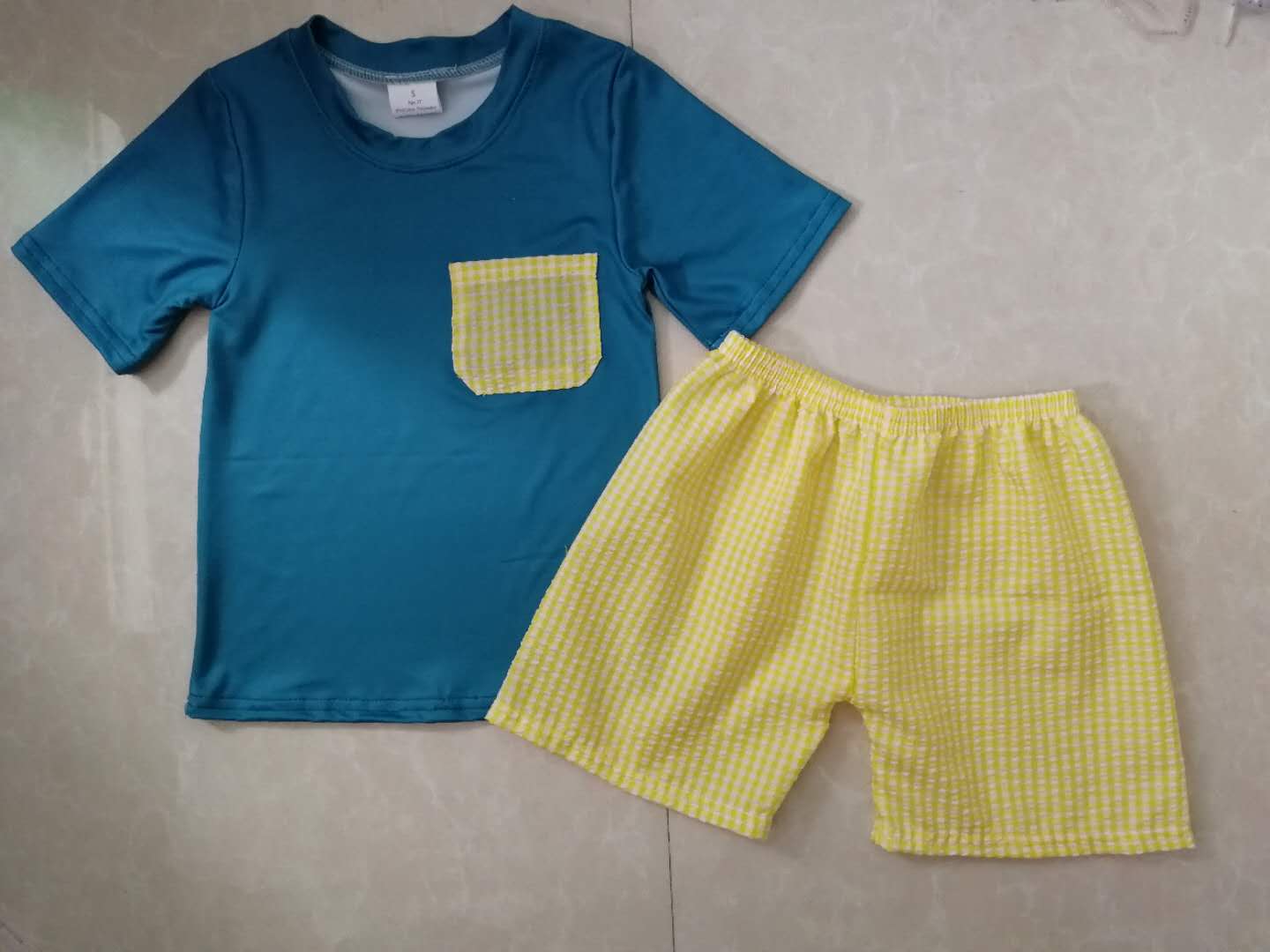 Pure cotton summer pocket set moq 5