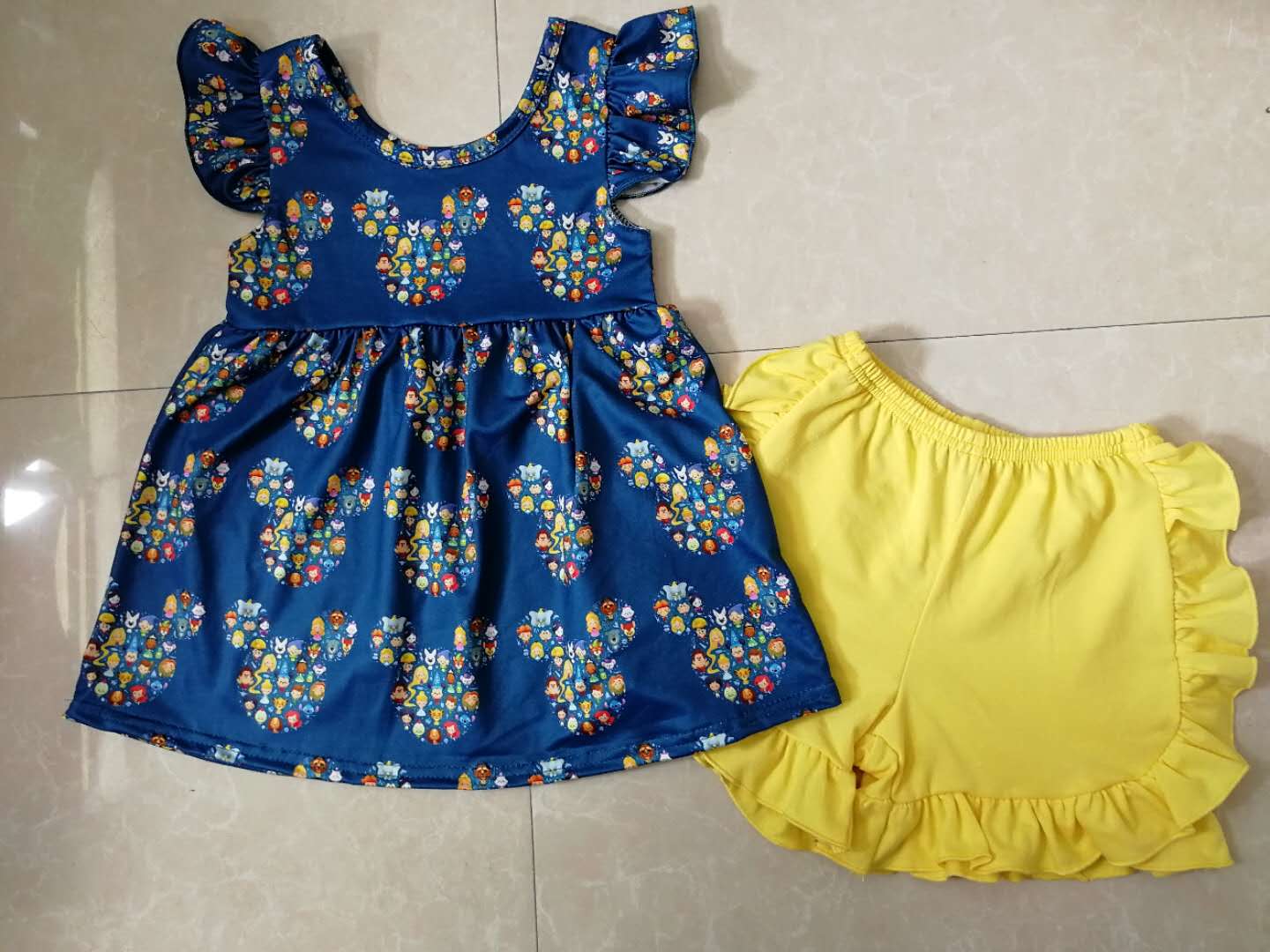 summer girls suit custom moq 5