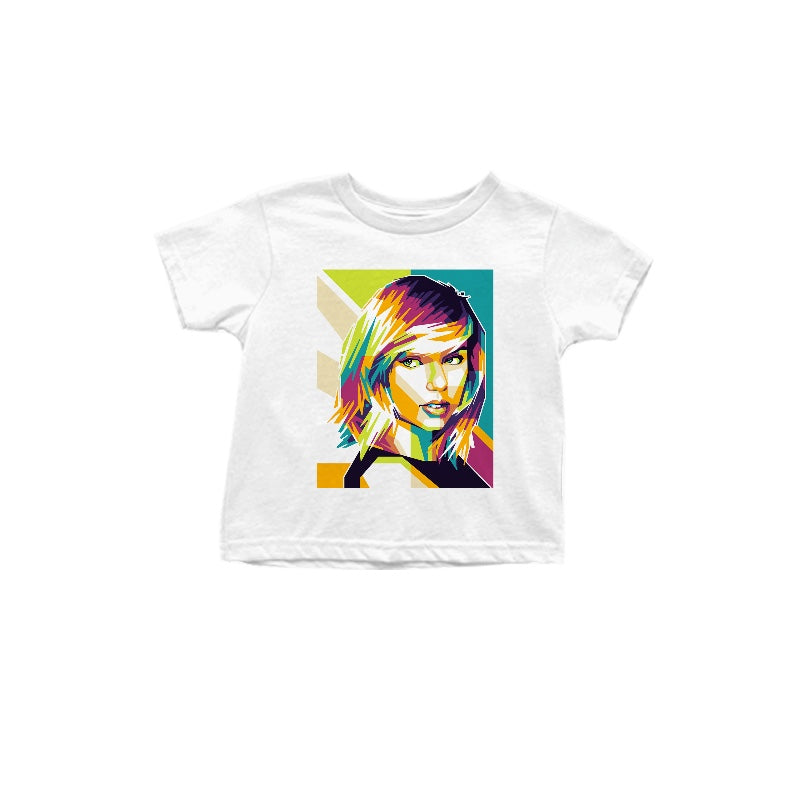 white summer t-shirt
