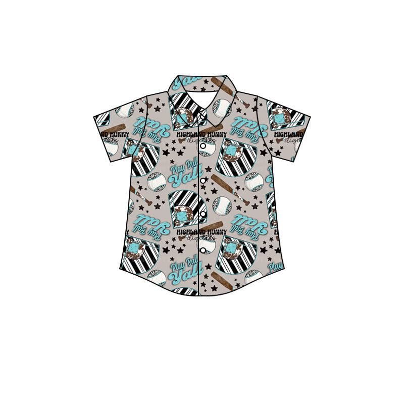 Boys Yall short sleeve summer top