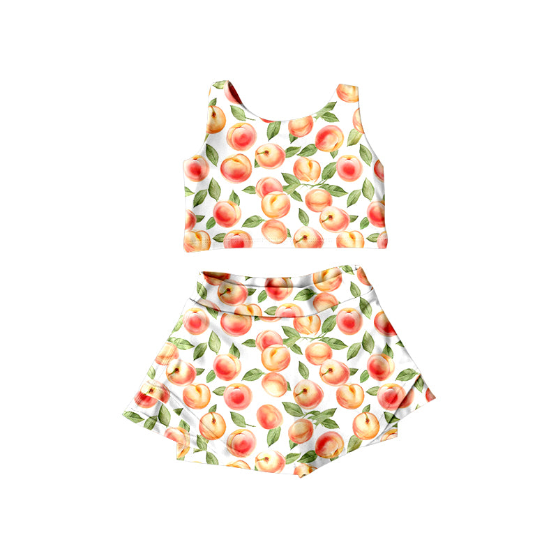 sleeveless shorts summer suit