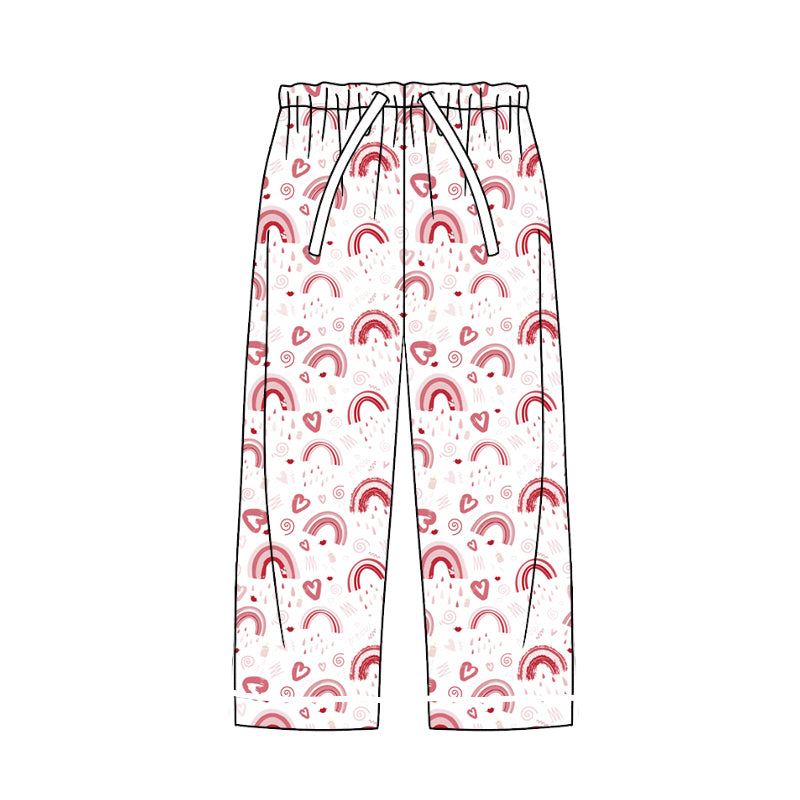 10.17 custom each style moq 5eta 4-6week adult clothes rainbow long pants adul man pants