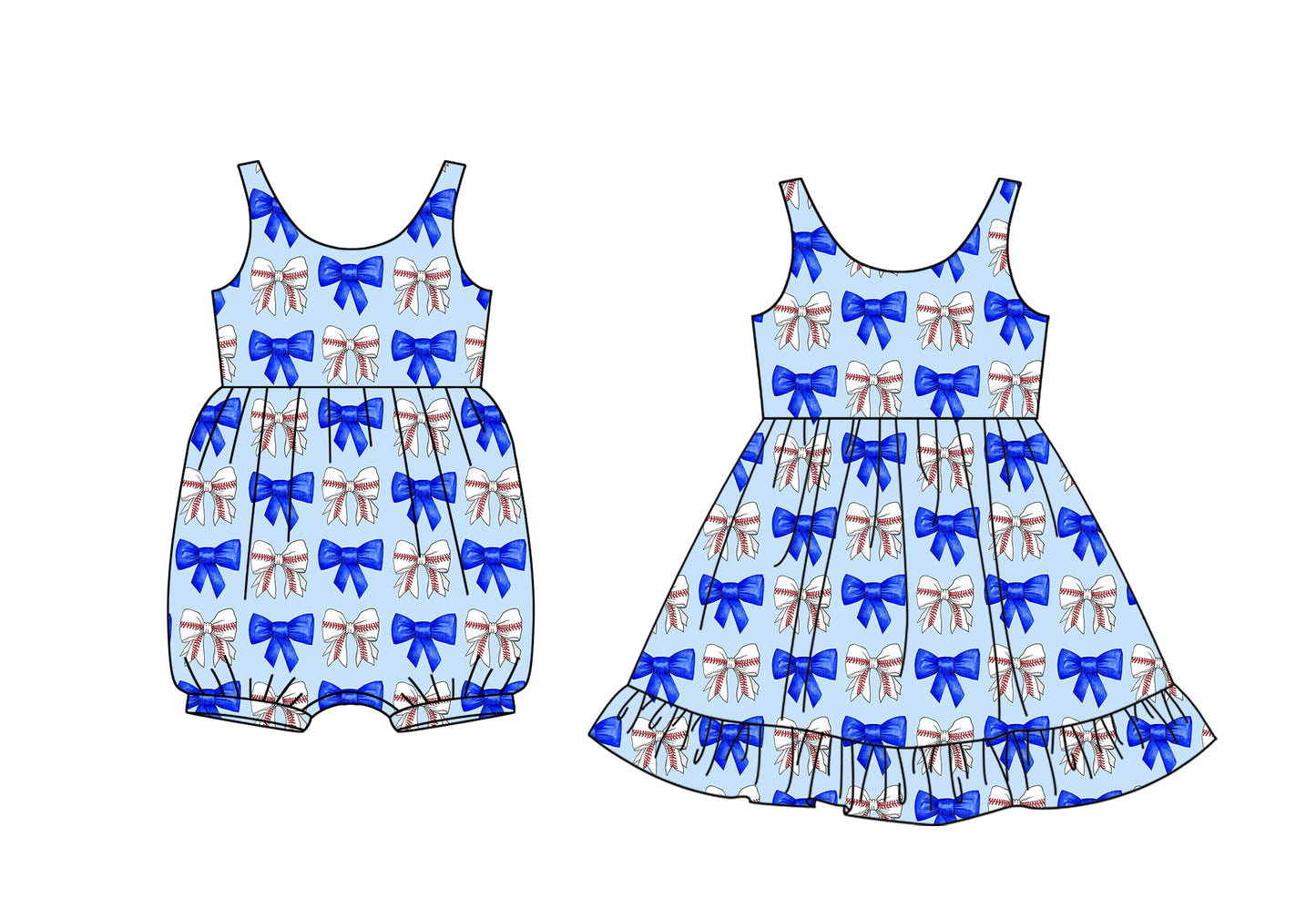3.6 custom each style moq 5eta 4-6week Sibling Sisters bow baby girl short sleeve dress and rompers match family design