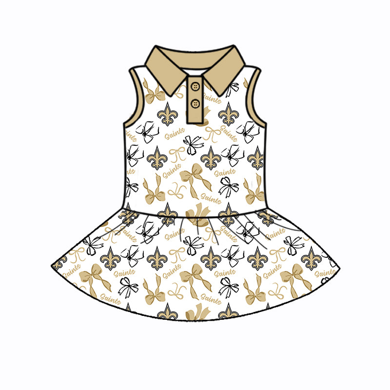 Custom moq 5 mix sizes summer teams baby girls clothes team short sleeve skirts shorts sets 1 and skirts sets 2 and dress 1 and dress 2 and dress 3 and dress 4-25.6.4