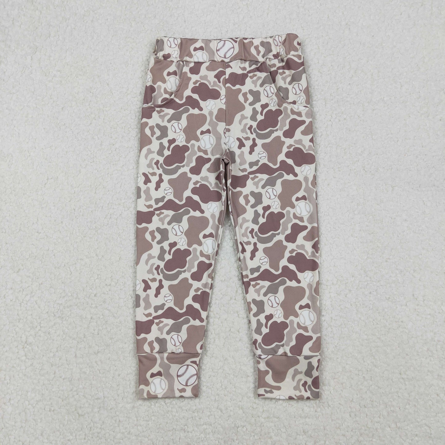 RTS NO MOQ(In Stock) P0875 Baseball brown camouflage pants