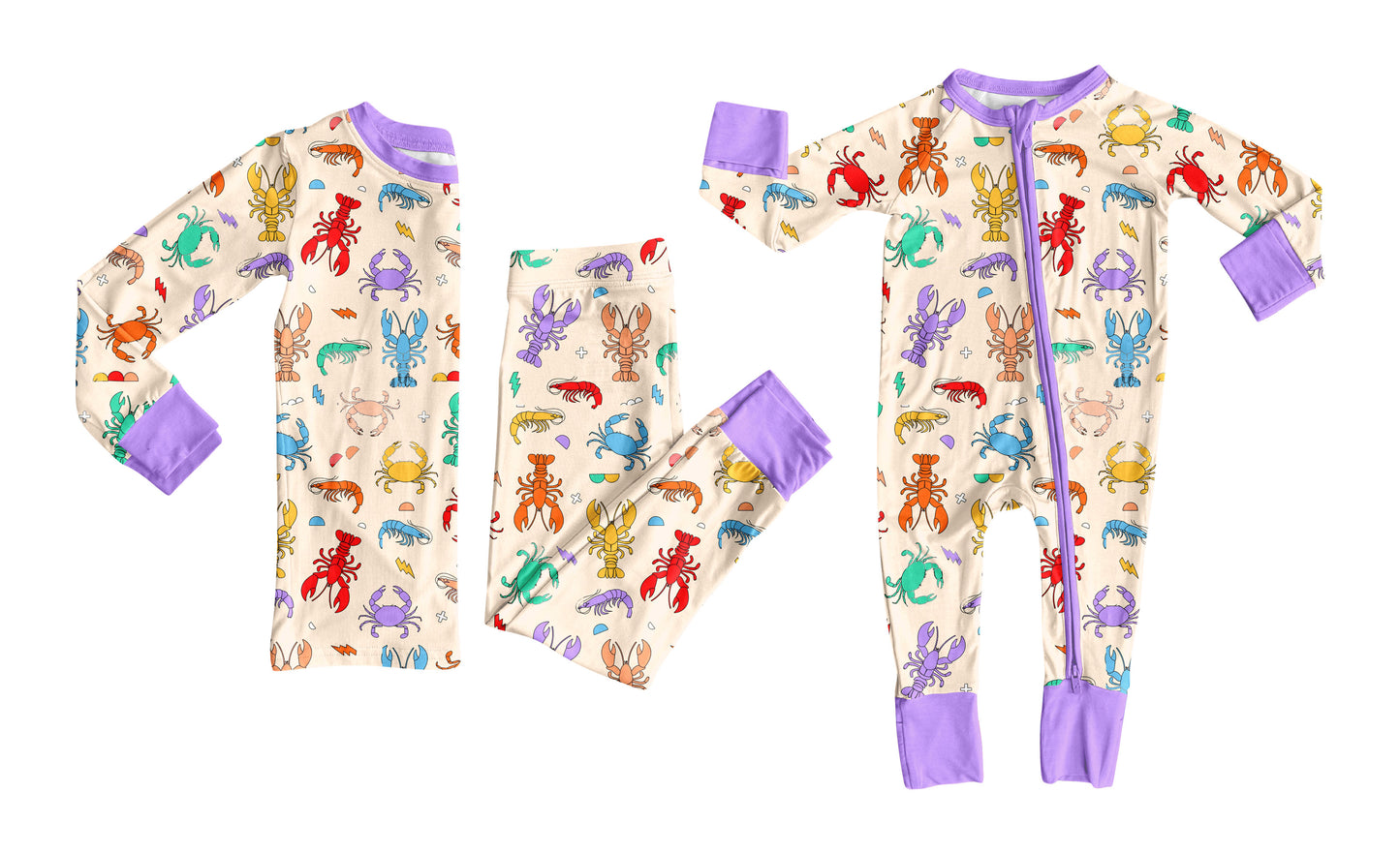 25.9.25 custom each style moq 8 eta 6-8week Sibling Sisters lobster baby girl clothes long sleeve pants sets and romper match family design