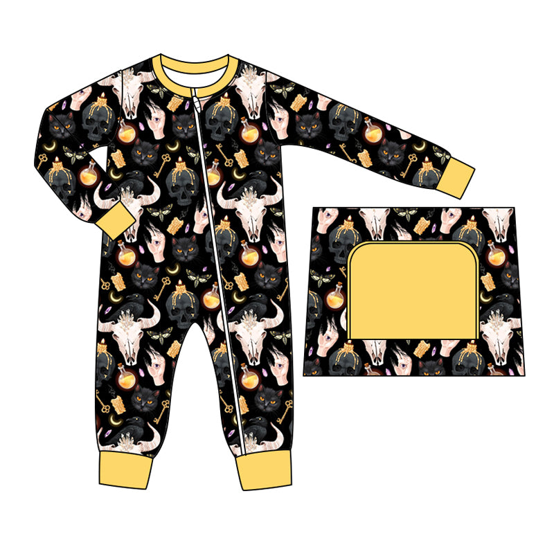 8.7 custom each style moq 5eta 4-6week Sibling Sister cow head black baby boys sets and rompers match family design