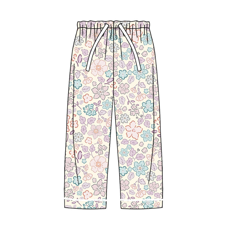 7.31 custom each style moq 5eta 4-6week adult clothes floral adult man pants