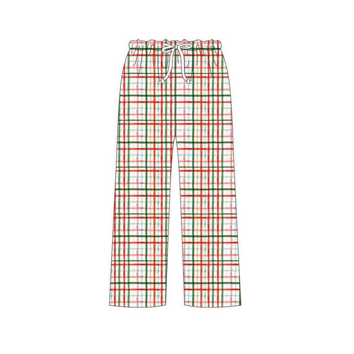 5.20custom each style moq 5eta 4-5week Sibling Sister Multicolor line grid red girls and boys outfits and baby romper and dress match family design