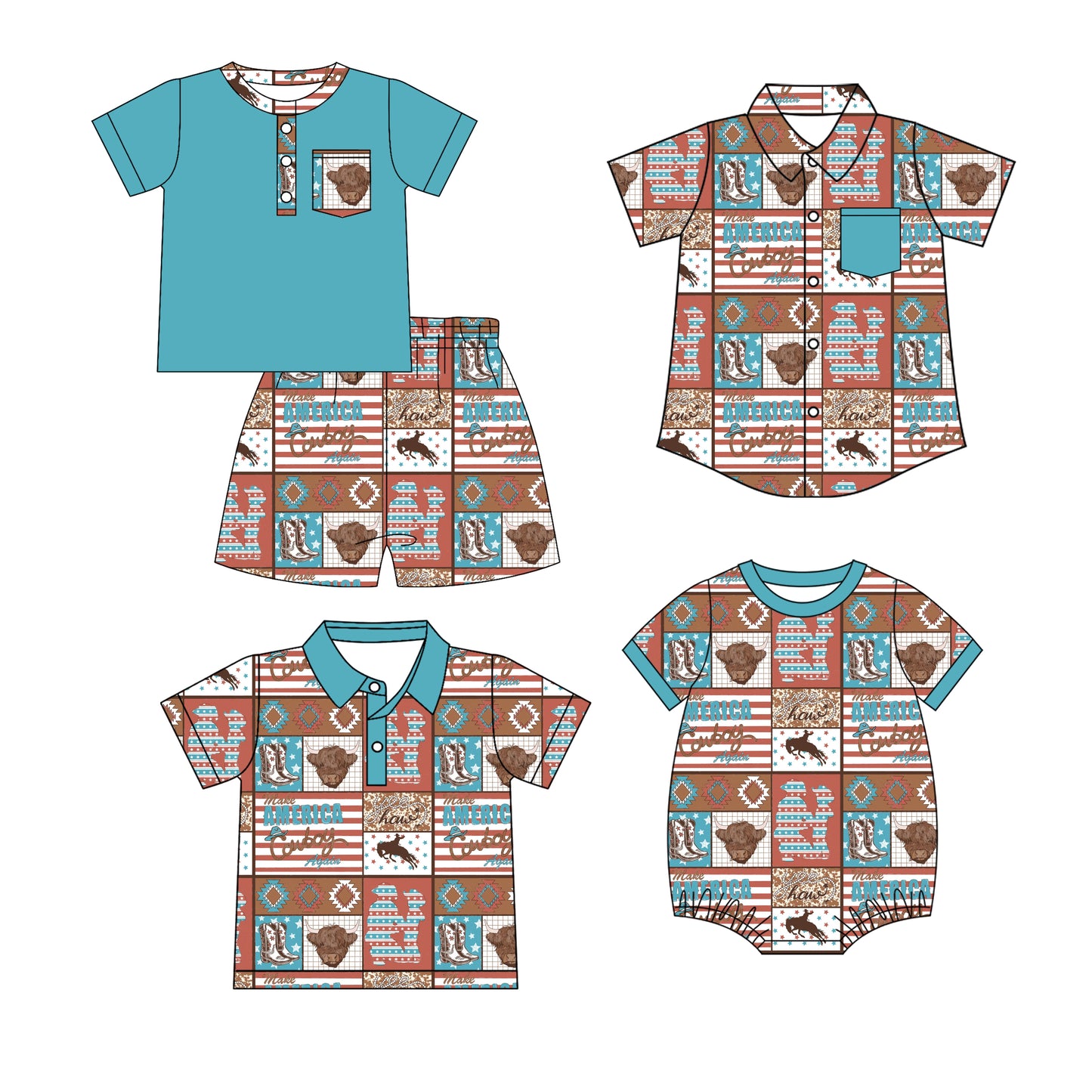 25.12.18 custom each style moq 5 eta 6-8 week Sibling Sister geometric baby boy short sleeve shorts sets and boy rompers and top 2 match family design