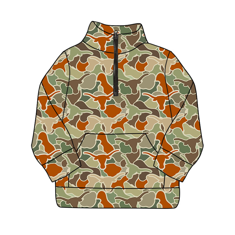 10.21 custom each style moq 5 eta 4-6week baby boys clothes camouflage zipper long sleeve top