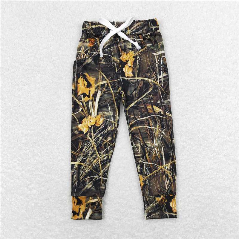 RTS NO MOQ(In Stock) P0434 Camouflage twigs and leaves trousers