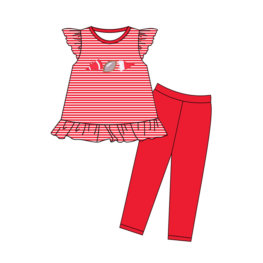 25.10.20 custom each style moq 5 eta 6-8week Sibling Sisters rugby baby girl short sleeve pants sets 4 match family design
