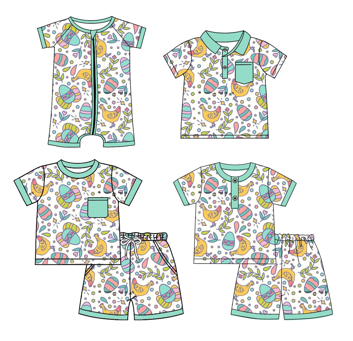 2.20 custom each style moq 5eta 4-6week Sibling Sister baby girl sets 1 and sets 2 and boy rompers and top match family design