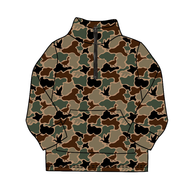 10.15 custom each style moq 5 eta 4-6week baby boys clothes camouflage long sleeve top