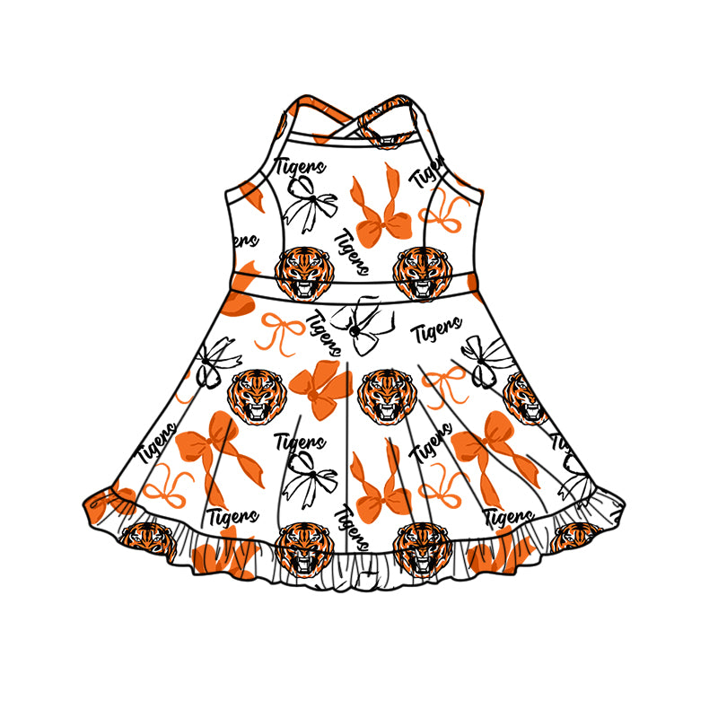 Custom moq 5 mix size milk silk summer teams baby girls clothes bow orange hooded long sleeve pants sets and boy sets and dress and hooded top and pant-25.8.16