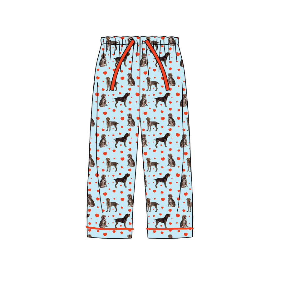 7.6 custom each style moq 5eta 4-6week adult clothes dog adult man pants adult men