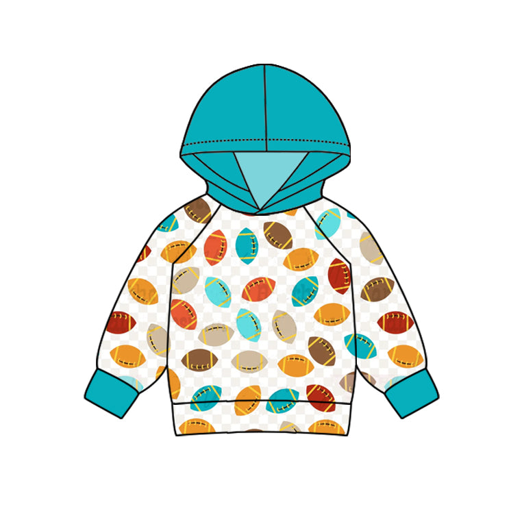 9.25 custom each style moq 5 eta 4-6week baby boys clothes rugby hooded long sleeve top
