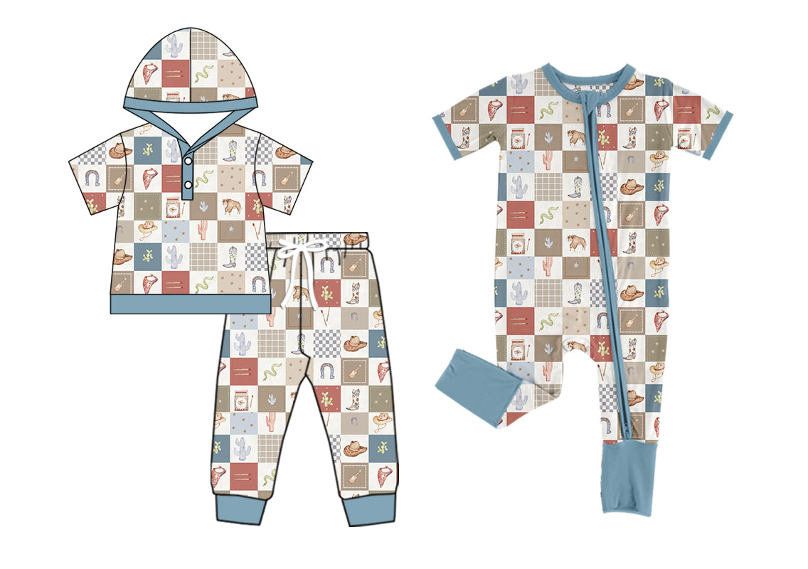 4.25 custom each style moq 5eta 4-6week Sibling Sisters hat boots catcus baby boy short sleeve pants sets and rompers match family design