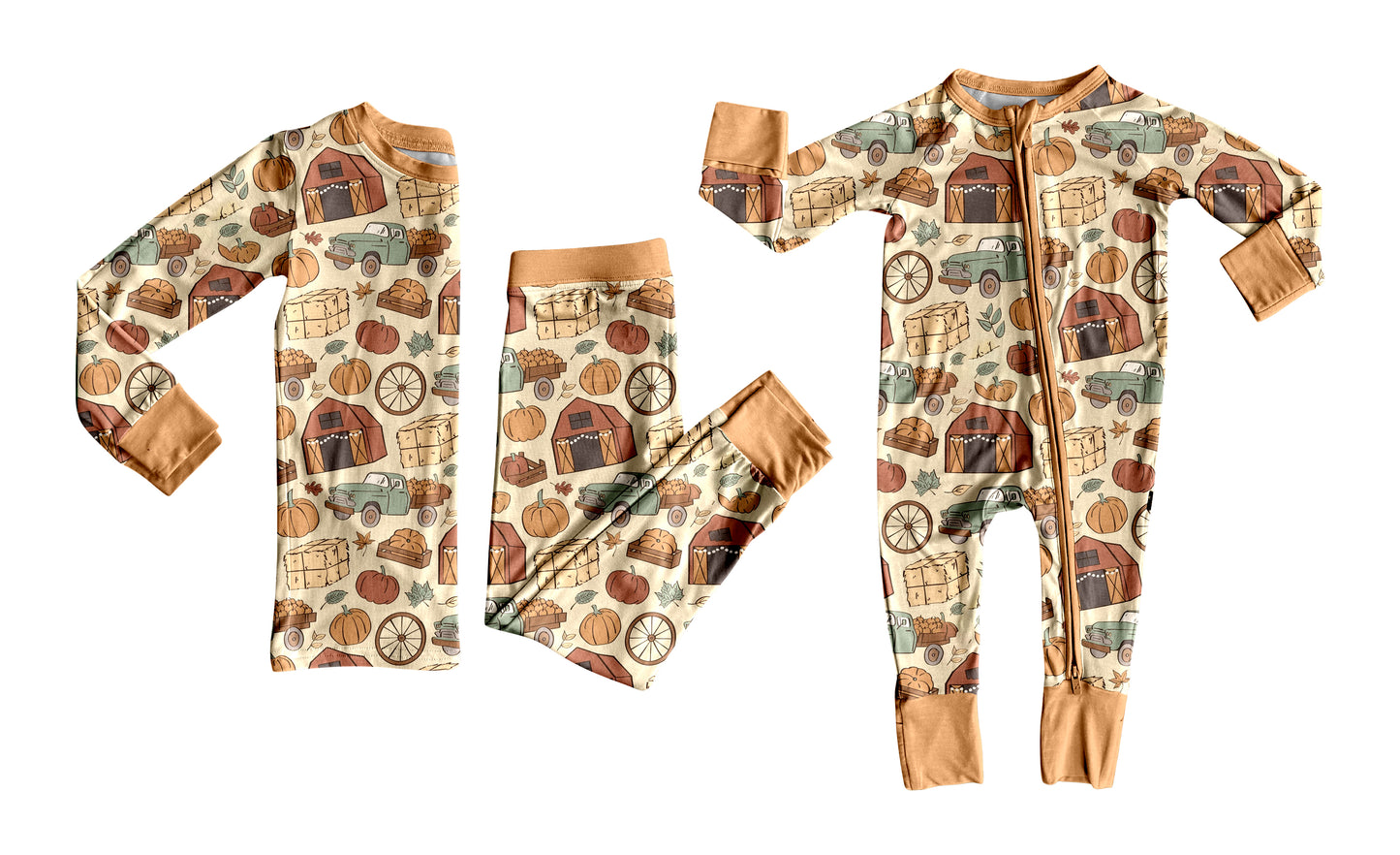 25.7.16 custom each style moq 5eta 4-6week Sibling Sister pumpkin baby boy long sleeve pants sets and rompers match family design