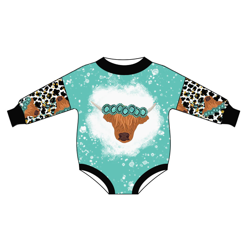 10.22 custom each style moq 5eta 4-6week Sibling Sister alpine blue and green baby girls sets and dress and rompers match family design