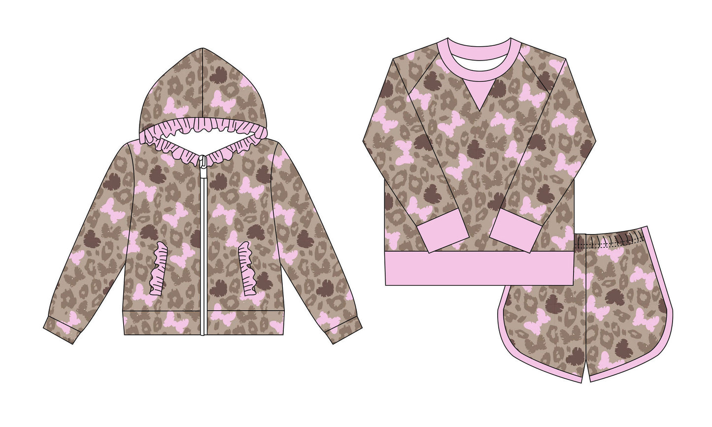25.10.1 custom each style moq 8 eta 6-8week Sibling Sisters baby girl long sleeve shorts sets and top match family design