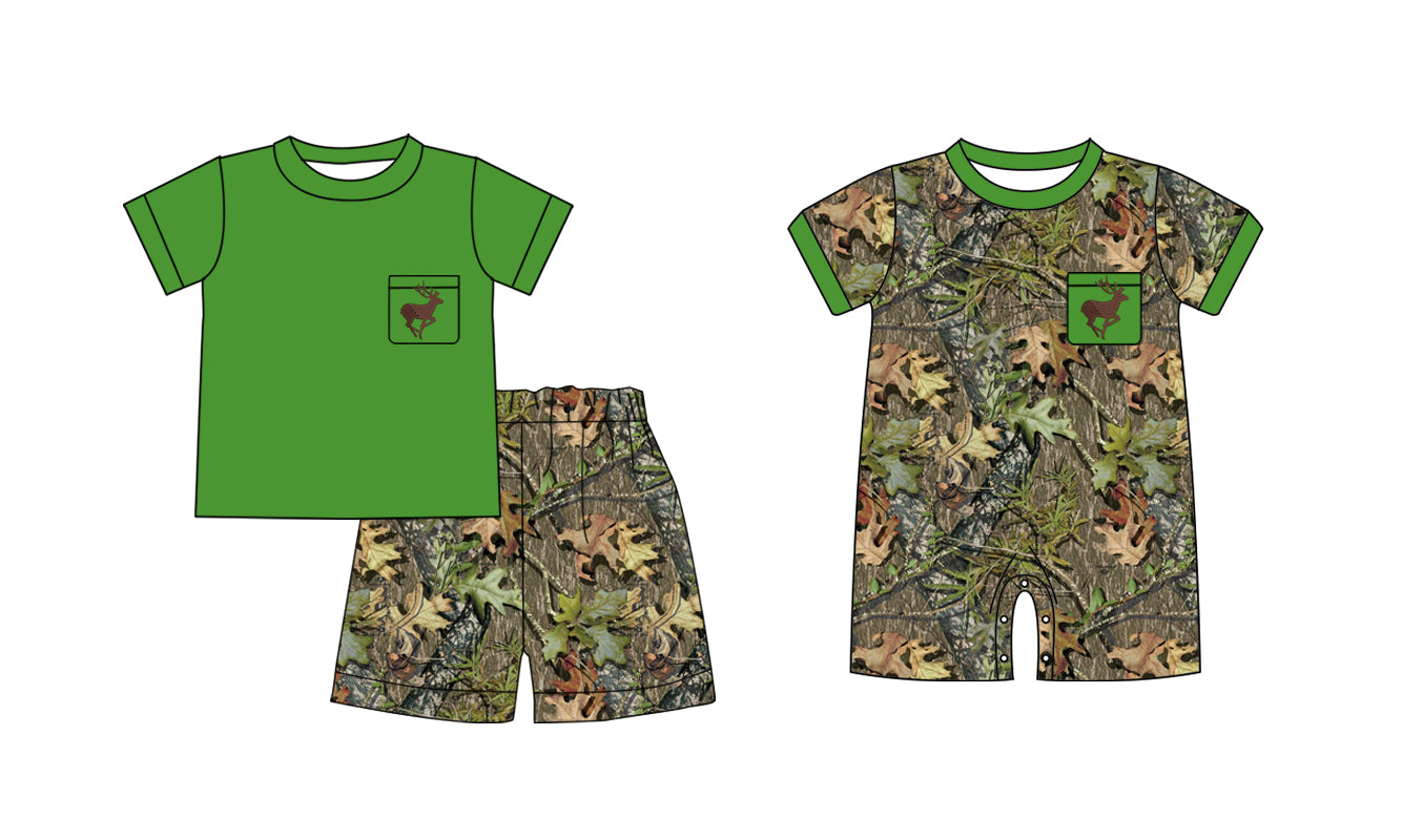11.9 custom each style moq 5eta 4-6week Sibling Sister camouflage baby girl short sleeve shorts sets and rompers match design