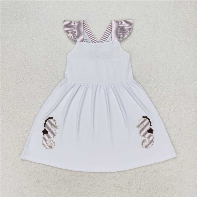 RTS Boys and girls Embroidered Short Sleeve Shorts sets rompers briefs sets dress