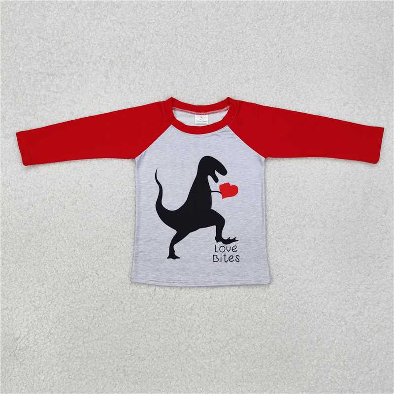 SALES NEW Baby Boys Valentines Dinosaur Shirts