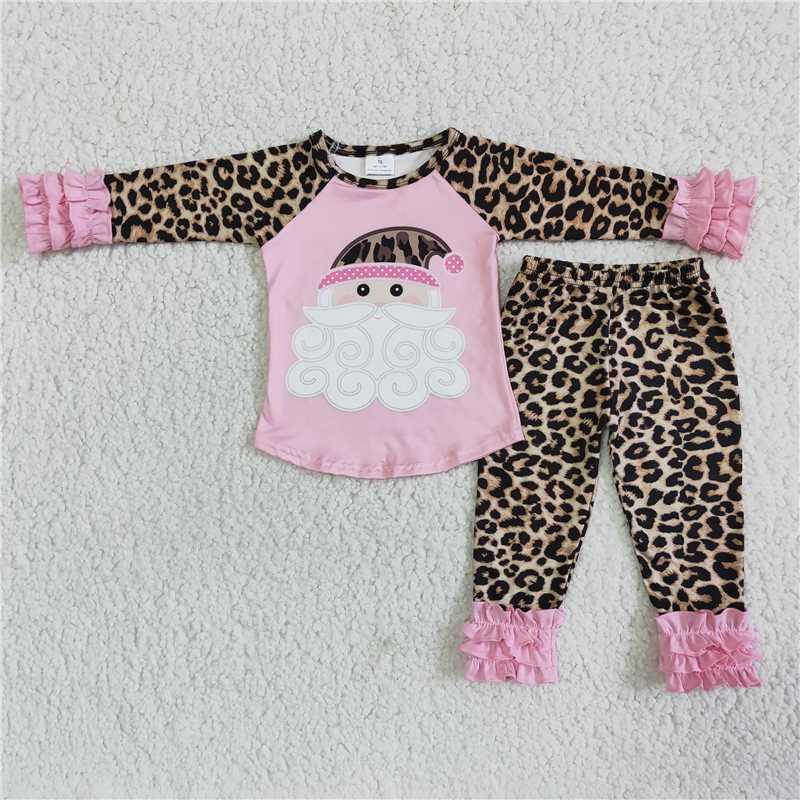SALES NEW Pink santa legging set