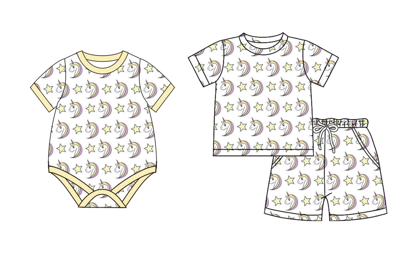 2.15 custom each style moq 5eta 4-6week Sibling Sister baby girl short sleeve shorts sets and romper match design