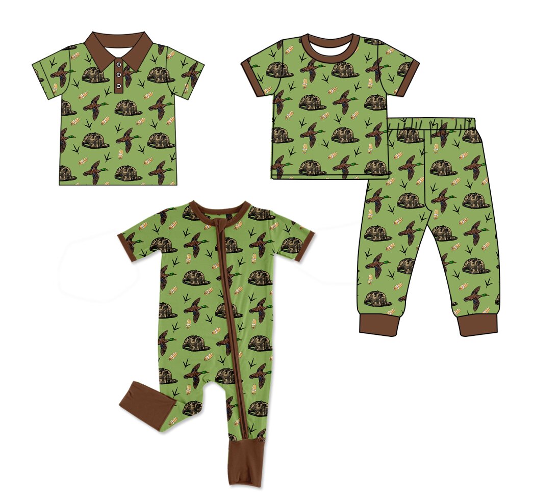 25.11.3 custom each style moq 5 eta 6-8week Sibling Sisters duck hat baby boy short sleeve pants sets and rompers and top match family design