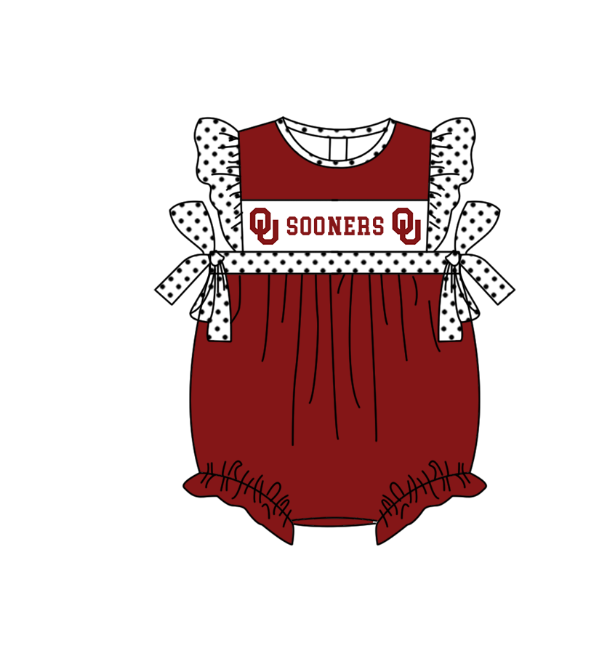 Custom moq 5 mix size milk silk summer teams baby girl boys clothes Dark red short sleeve shorts sets 2 and dress and rompers 2 series