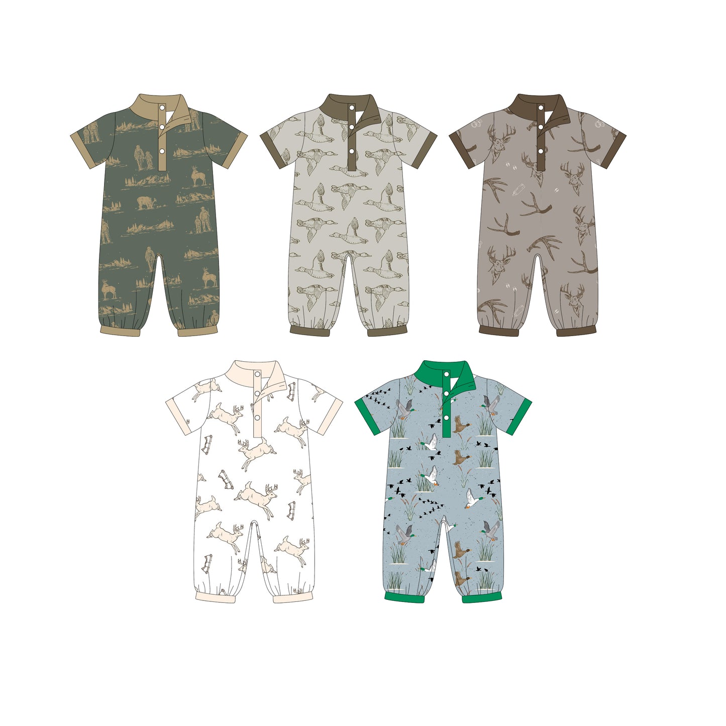 25.12.8 custom each style moq 5 eta 6-8week Sibling Sisters duck baby boy clothes short sleeve rompers 5 match family design