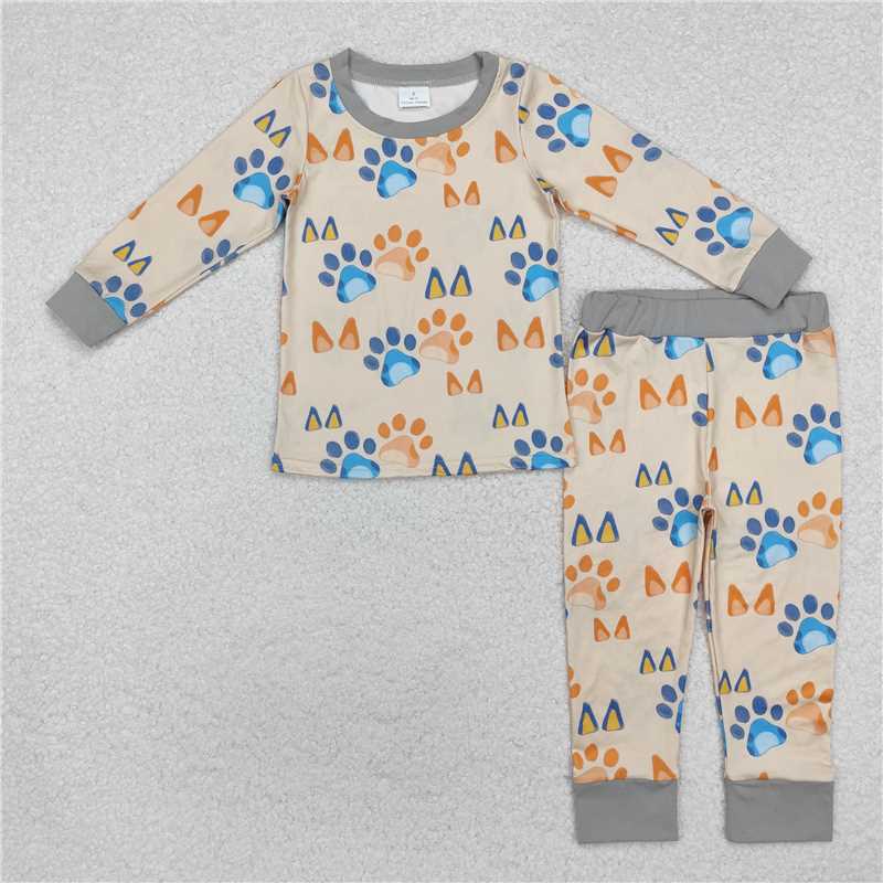 RTS NO MOQ Cute Clothes Baby Girls Boys Long Sleeve Top Pants Clothes Sets