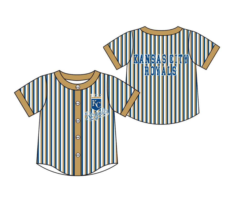 Custom moq 5 mix size milk silk summer teams Striped Short-Sleeved Button-Down Shirt for Baby Boy Outfit